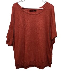 Monoprix femme Size 2 Rust Burnt Orange Fall Lightweight